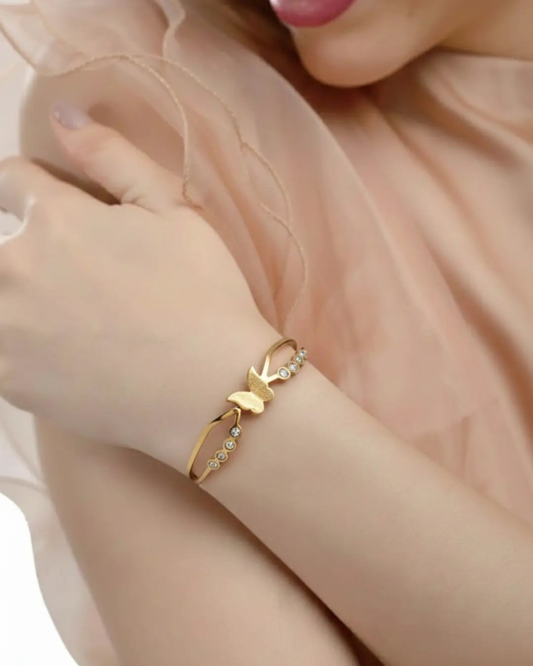Butterfly Grace Anti-Tarnish Bracelet