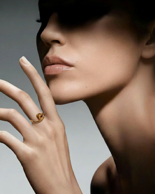 Sleek Minimalist Gold Ring