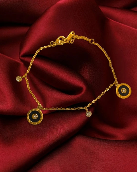 Eclipse Charm Chain Bracelet