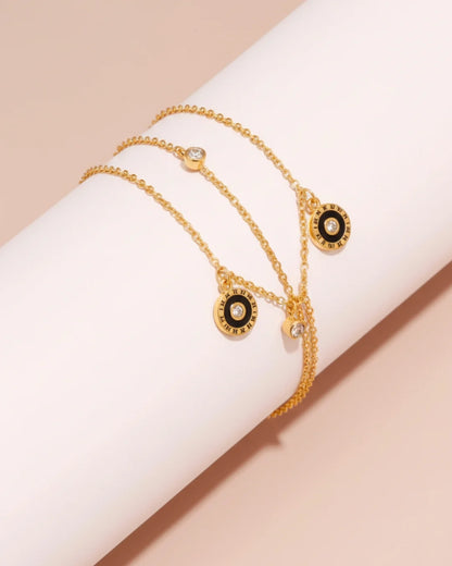 Eclipse Charm Chain Bracelet
