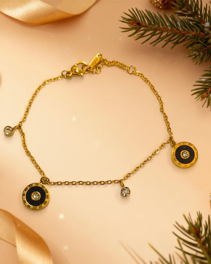 Eclipse Charm Chain Bracelet