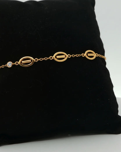 Icon Link Chain Bracelet
