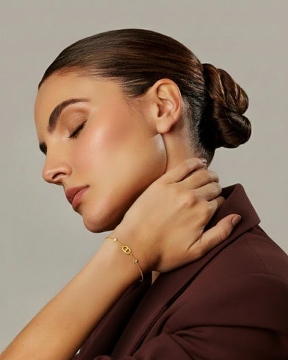 Icon Link Chain Bracelet