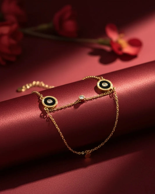 Eclipse Charm Chain Bracelet