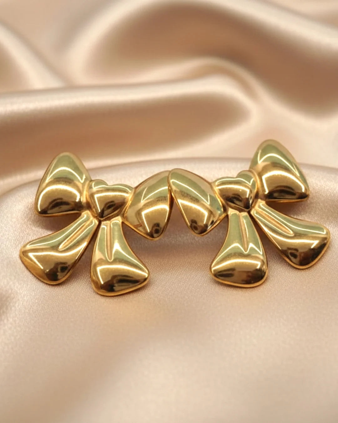 Aurora Bow Stud Earrings