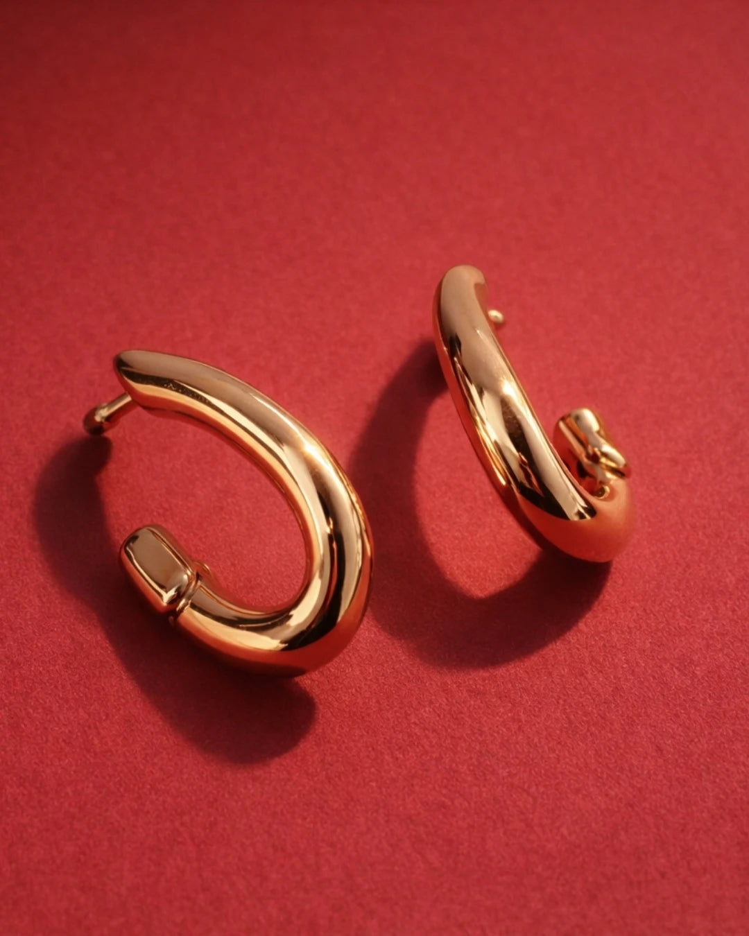 Classic Gold Hoop Earrings