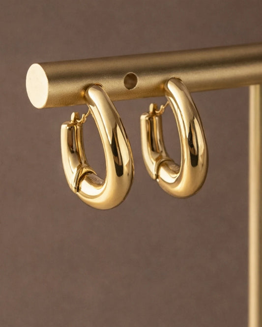 Classic Gold Hoop Earrings