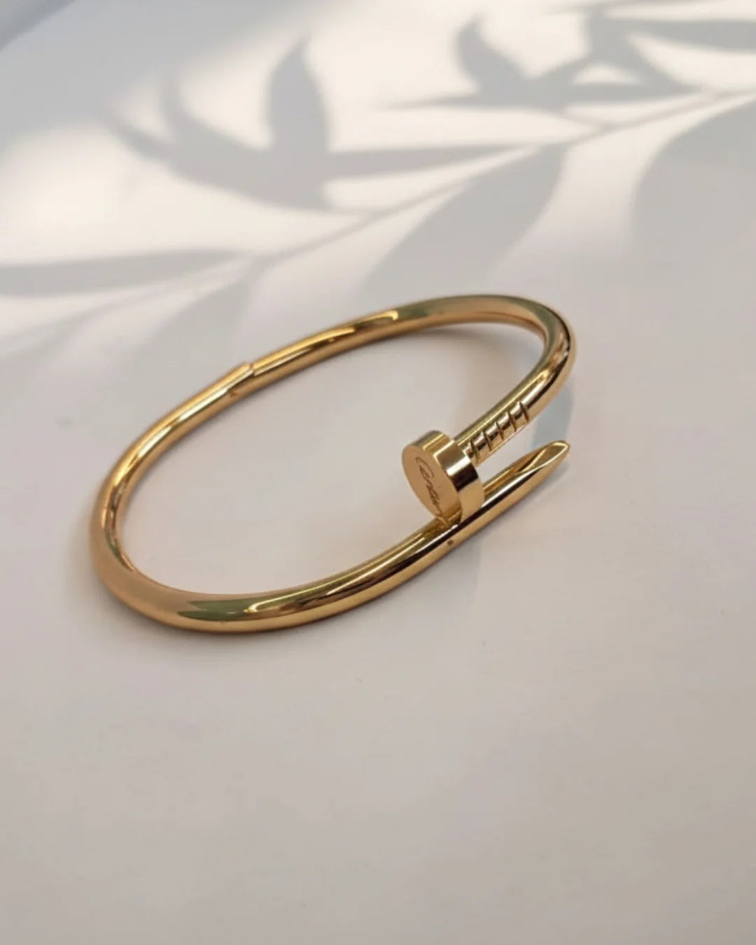 Sculpted Nail Cuff Bracelet