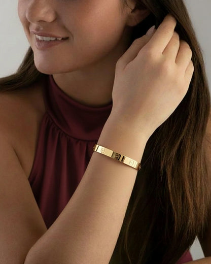 Classic Screw Cuff Bracelet
