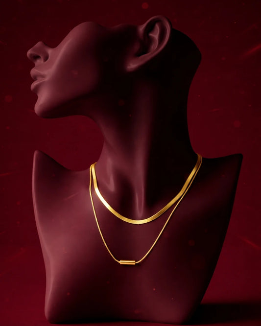 Classic Gold Necklace Set