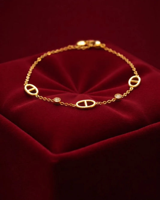 Icon Link Chain Bracelet