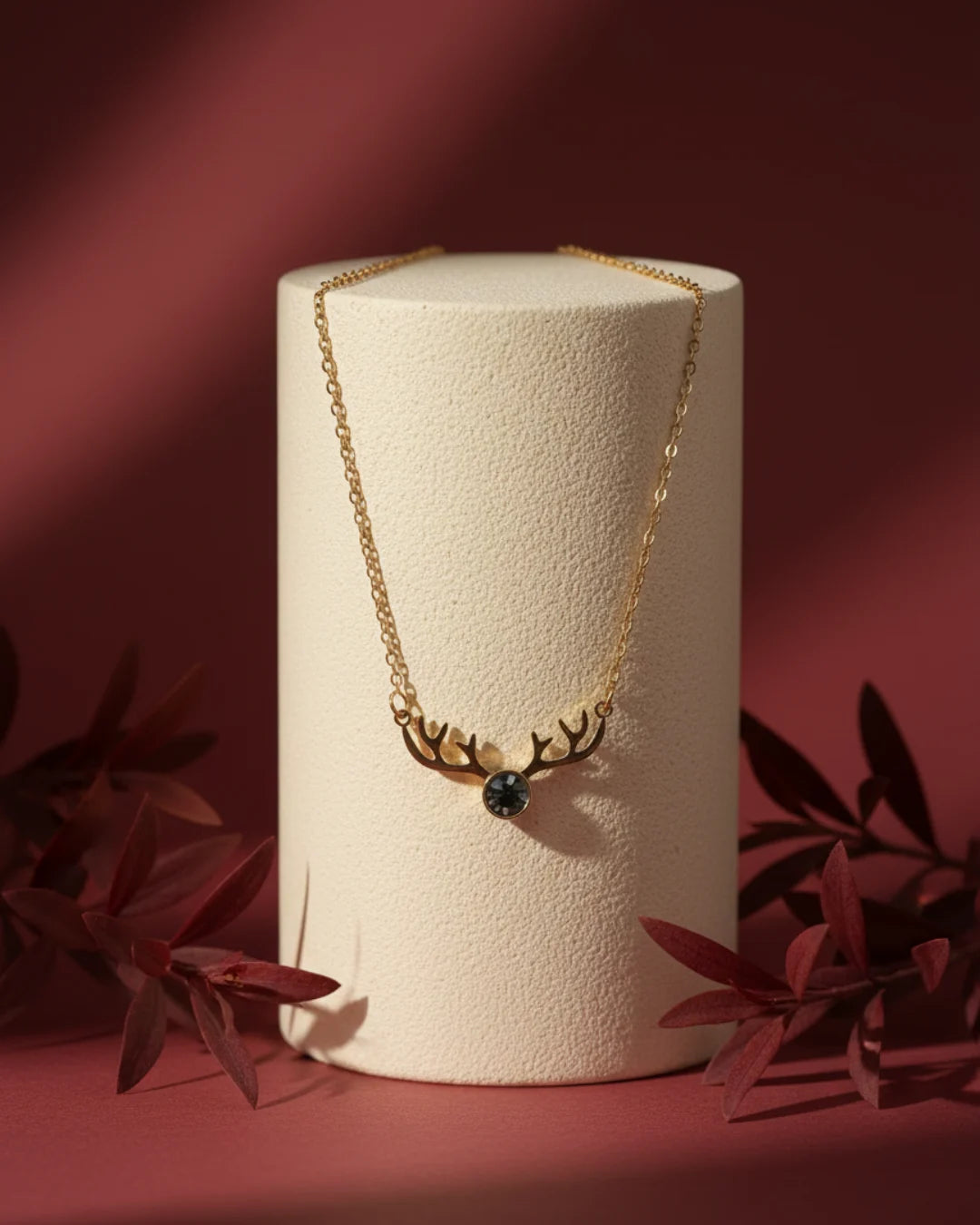 Stag Aura Pendant Necklace