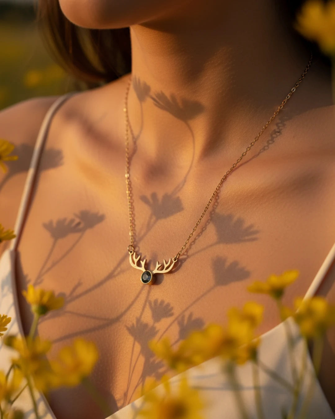 Stag Aura Pendant Necklace