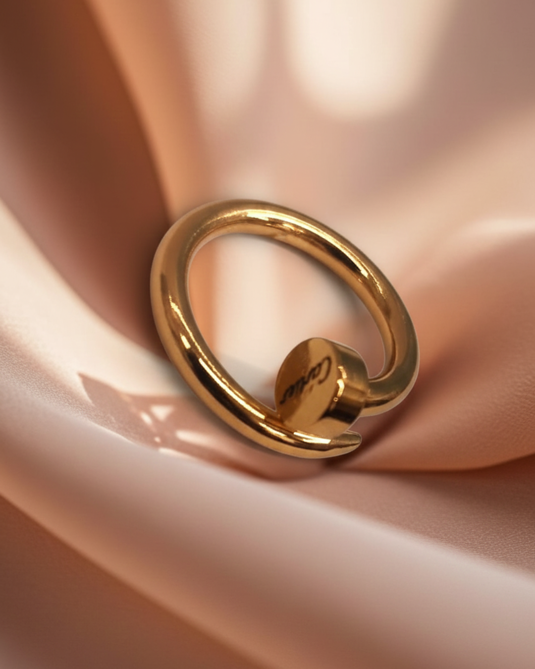 Sleek Minimalist Gold Ring