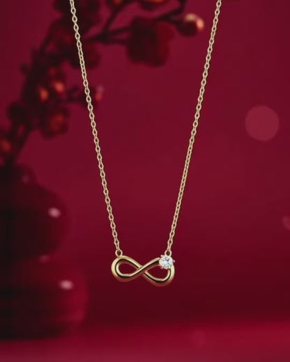Infinity Charm Necklace